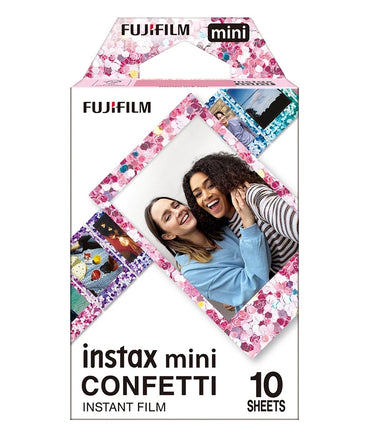 Instax Mini Confetti Film - 10 Sheets Per Pack