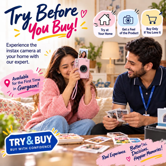 Try Before You Buy: Why GalaxyBlu’s Camera Try & Buy Makes Choosing an Instax Camera Easier