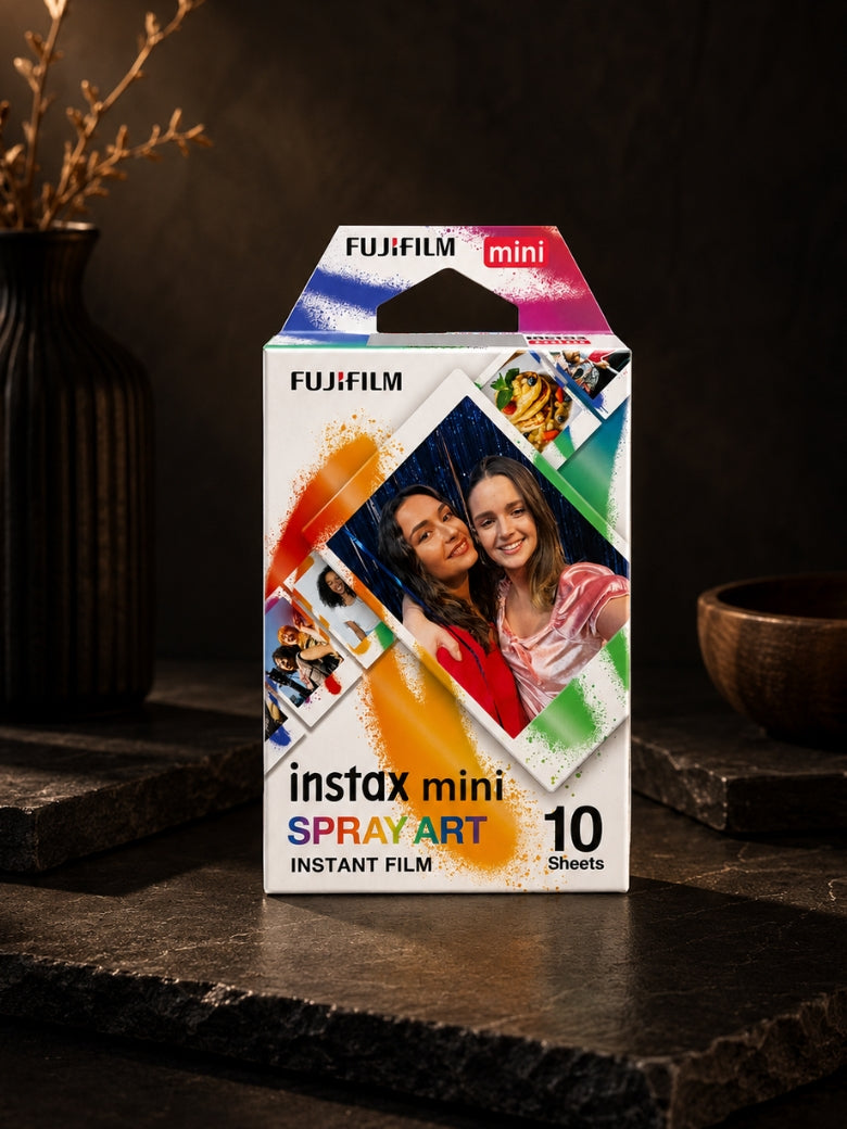 Instax Mini Spray Art Film - 10 Sheets Per Pack