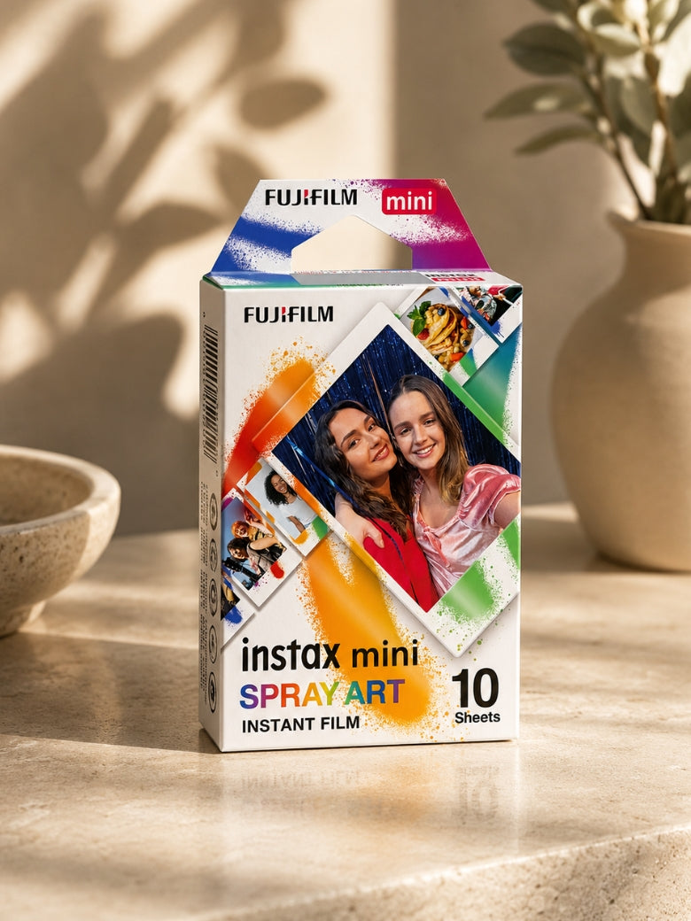 Instax Mini Spray Art Film - 10 Sheets Per Pack