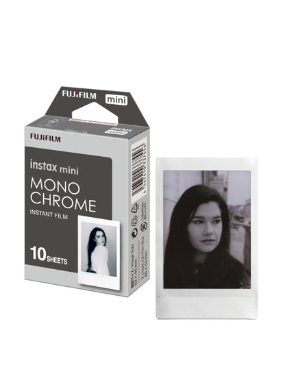 Instax Mini Monochrome Film - 10 Sheets Per Pack
