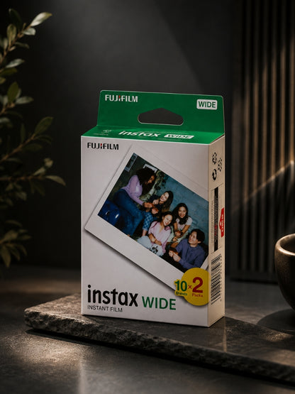 Instax wide film - 20 sheets per pack