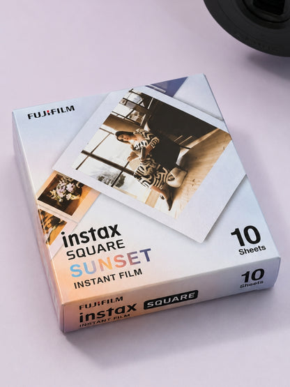 Instax SQ SUNSET Film - 10 Sheets Per Pack