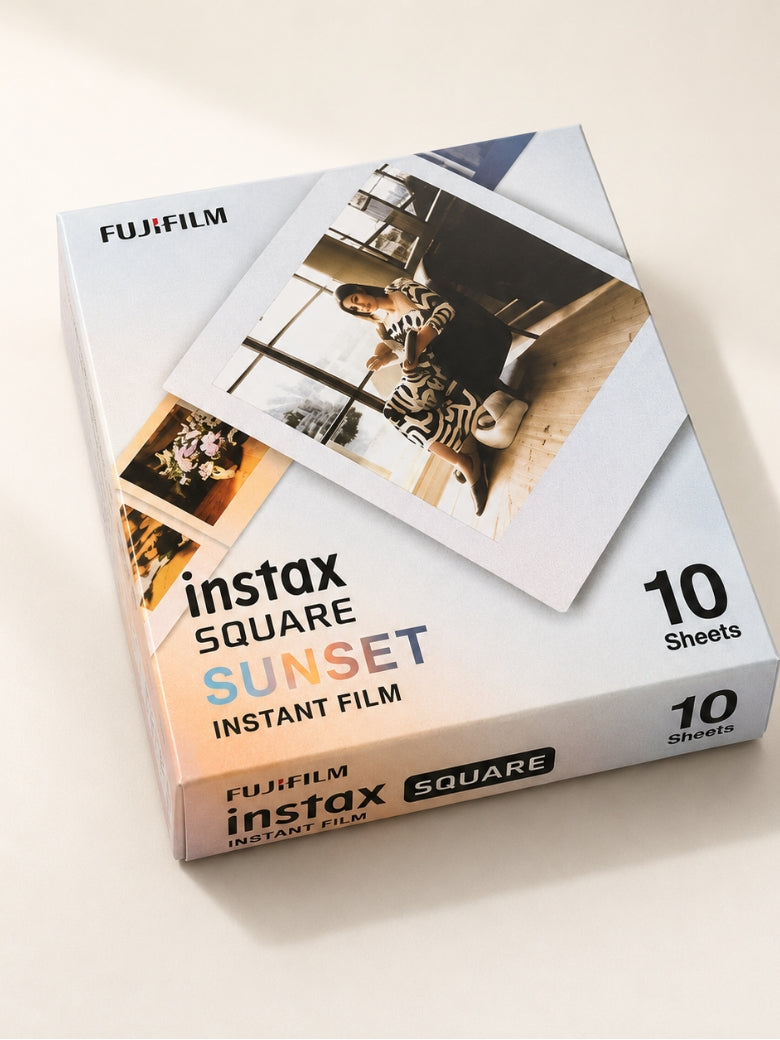 Instax SQ SUNSET Film - 10 Sheets Per Pack