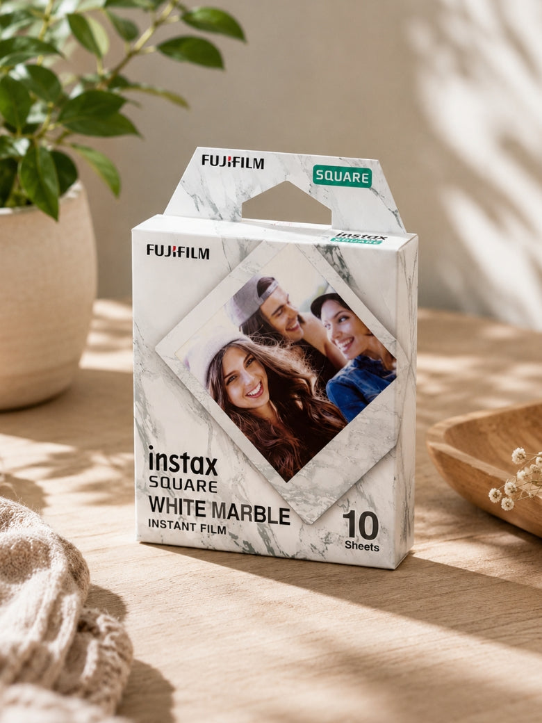 Instax Square White Marble