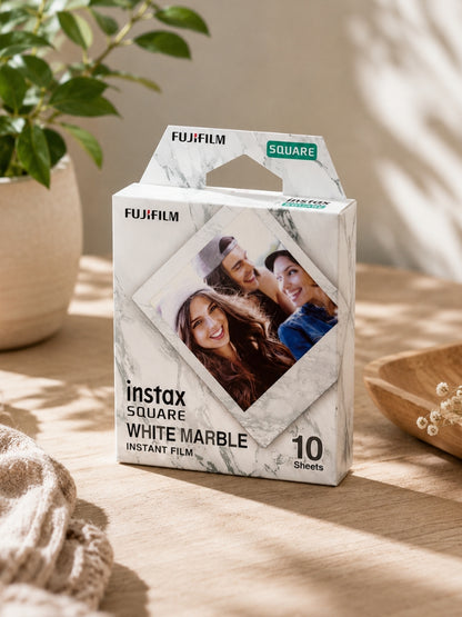 Instax Square White Marble