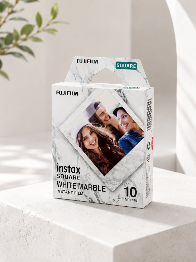 Instax Square White Marble