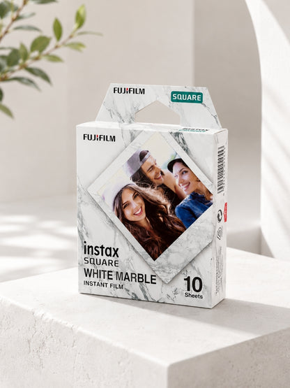Instax Square White Marble