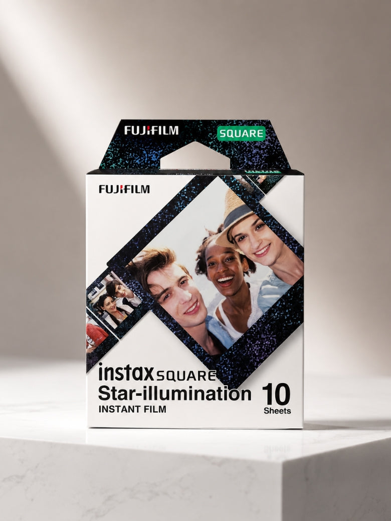 Instax Square Star Illumi Film - 10 Sheets Per Pack