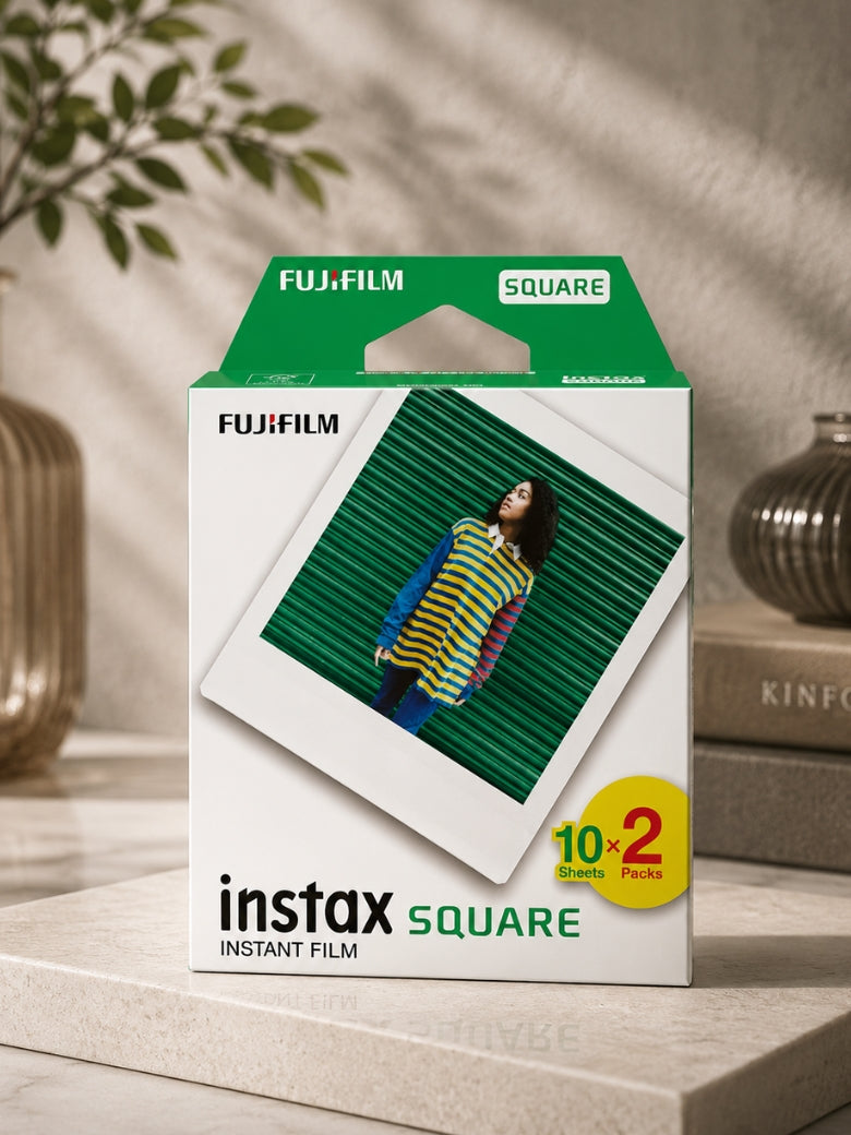 Instax Square Film - 20 Sheets Per Pack