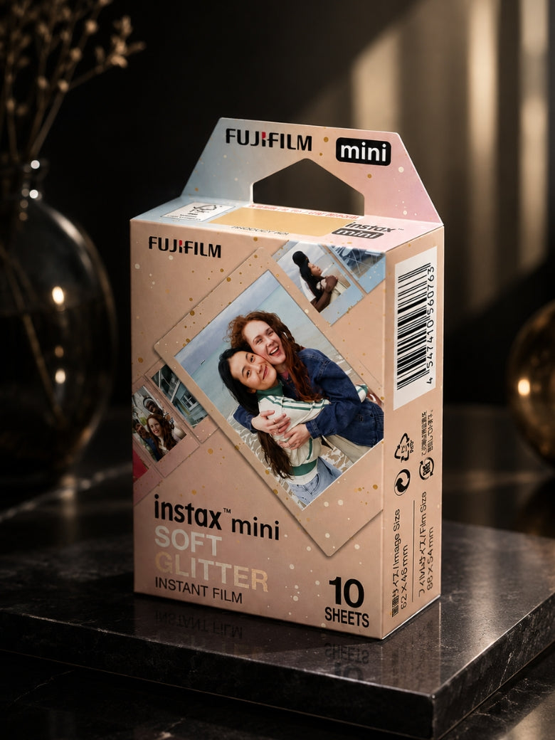 Instax Mini Film Soft Glitter Film - 10 Sheets Per Pack