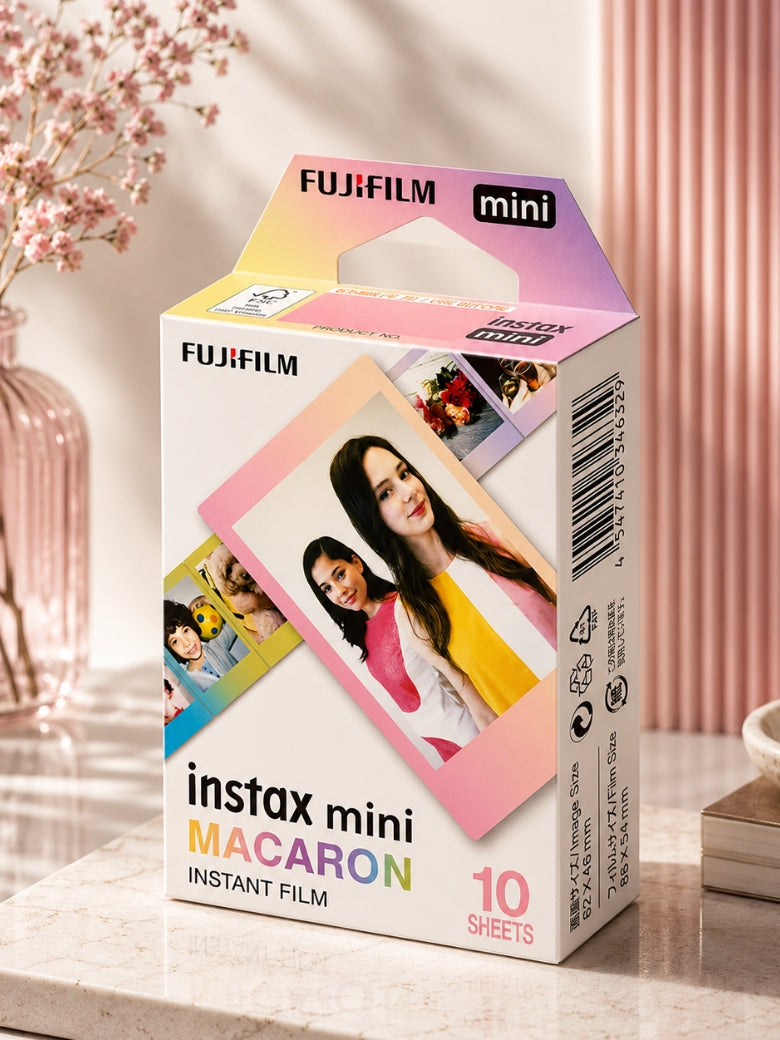 Instax Mini Macaron Film - 10 Sheets Per Pack