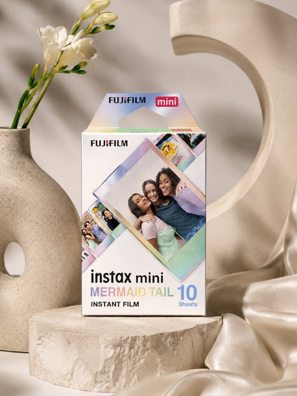 Instax Mini Mermaid Tail Film - 10 Sheets Per Pack