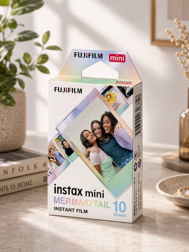 Instax Mini Mermaid Tail Film - 10 Sheets Per Pack