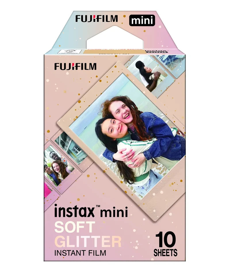Instax Mini Film Soft Glitter Film - 10 Sheets Per Pack