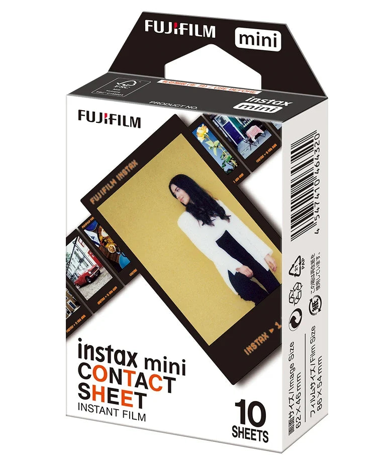 Instax Mini Contact Sheet Film - 10 Sheets Per Pack