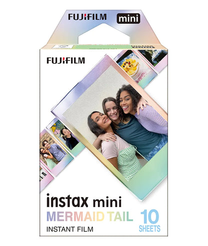 Instax Mini Mermaid Tail Film - 10 Sheets Per Pack