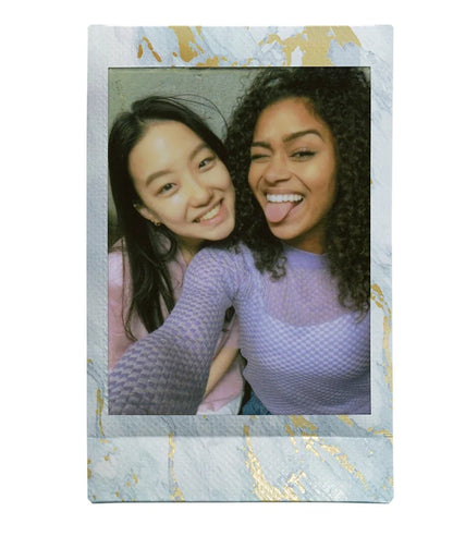 Instax Mini Blue Marble Film - 10 Sheets Per Pack