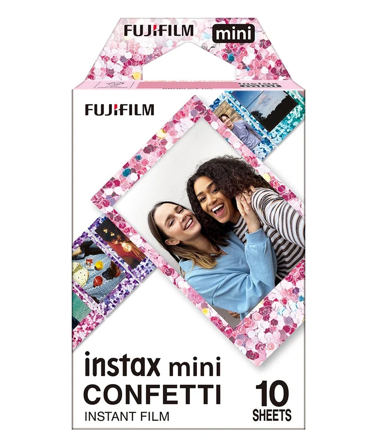 Instax Mini Confetti Film - 10 Sheets Per Pack