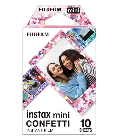 Instax Mini Confetti Film - 10 Sheets Per Pack