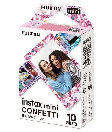 Instax Mini Confetti Film - 10 Sheets Per Pack