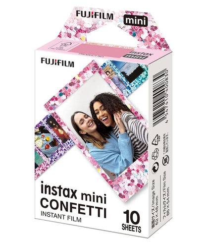 Instax Mini Confetti Film - 10 Sheets Per Pack