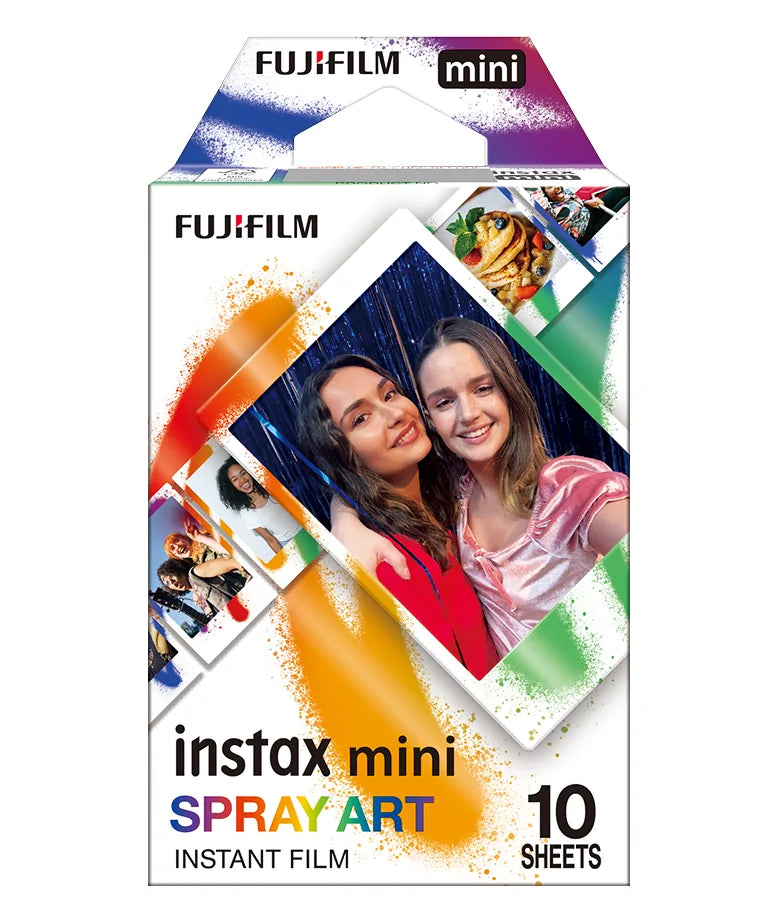 Instax Mini Spray Art Film - 10 Sheets Per Pack
