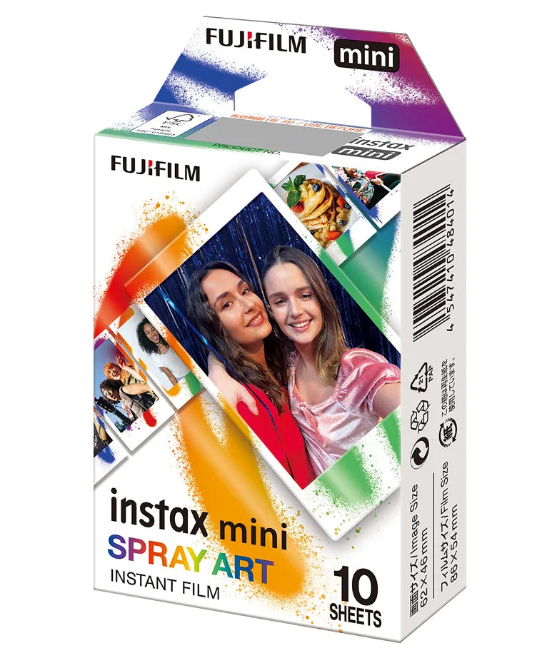 Instax Mini Spray Art Film - 10 Sheets Per Pack