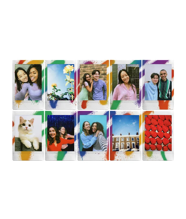 Instax Mini Spray Art Film - 10 Sheets Per Pack