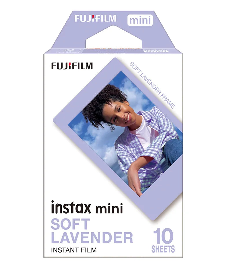Instax Mini Film Soft Lavender Film - 10 Sheets Per Pack