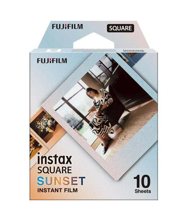 Instax SQ SUNSET Film - 10 Sheets Per Pack