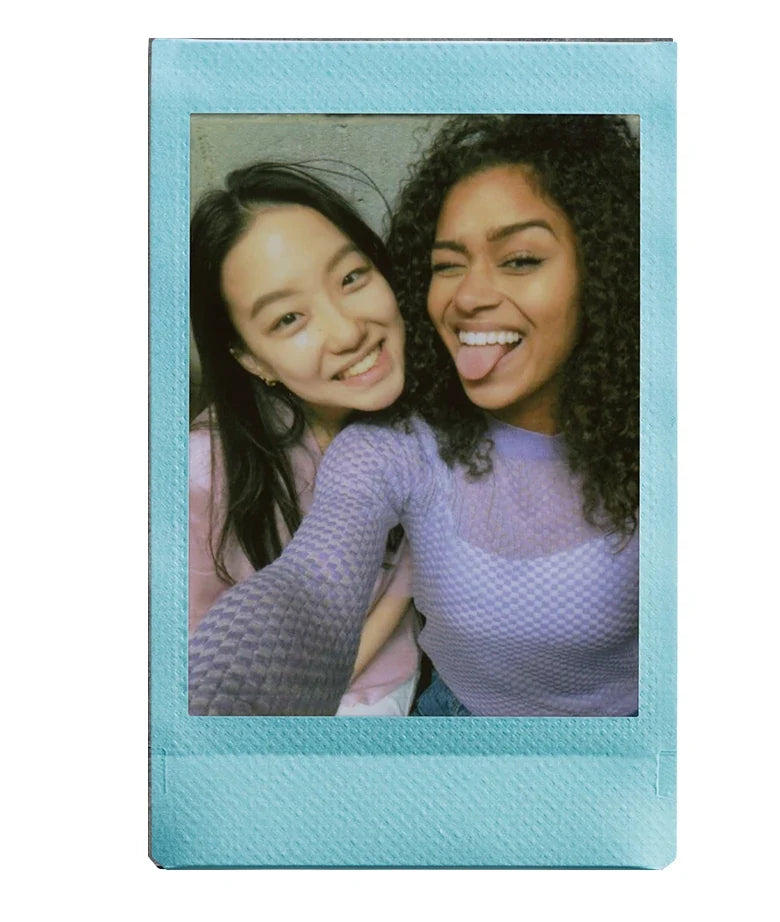 Instax Mini Designer Film - Sky Blue Frame - 10 Sheets Per Pack