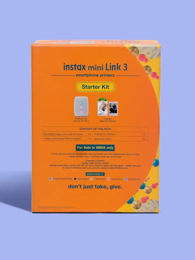 Instax Mini Link 3 Starter Kit