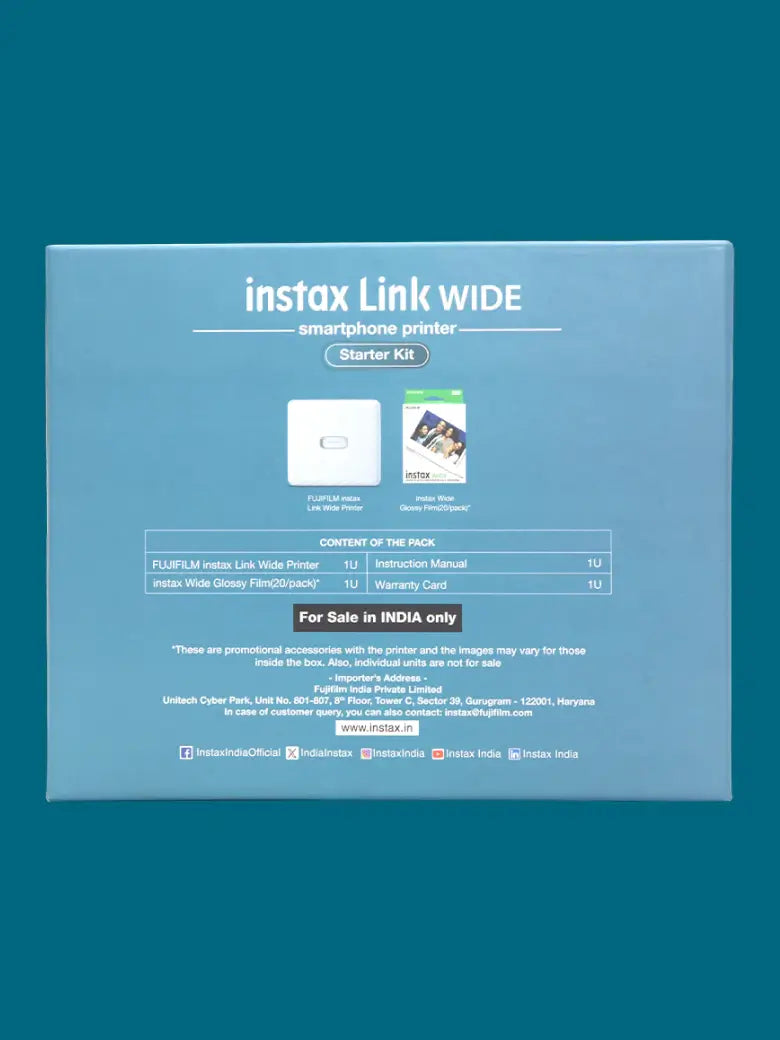 Instax Link WIDE Starter Kit